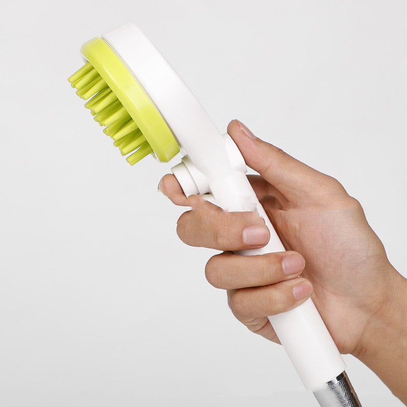 Pet Cleaning Tool Massage Comb and Bath Brush Shower Head