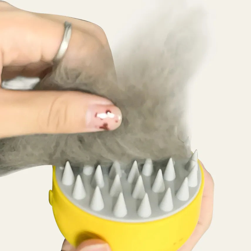 Pet Spray Comb and Electric Massage Grooming Brush for Hair Removal