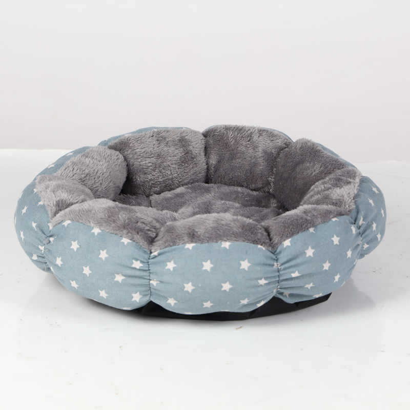 Calming Round Fluffy Pet Donut Bed for All Sizes