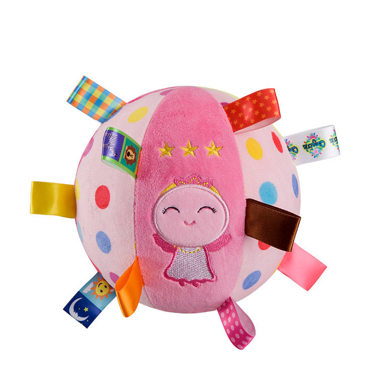 Plush Bell Ring Interactive Pet Toy Ball