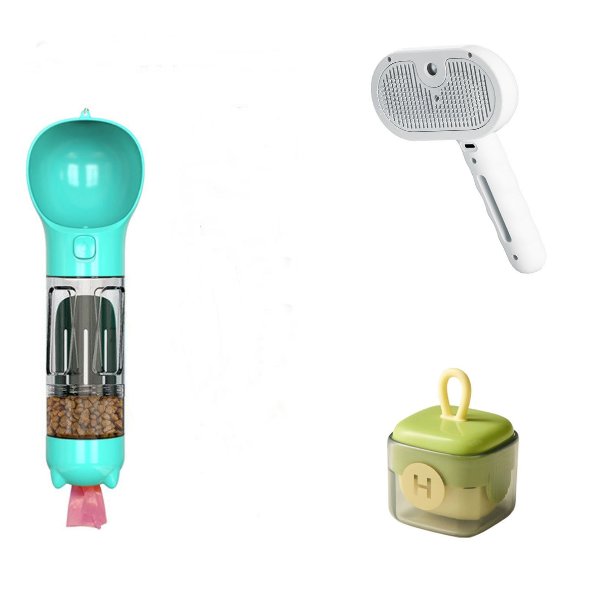 Pet Spray Hair Comb and Hair Remover Grooming Brush with Water Mist