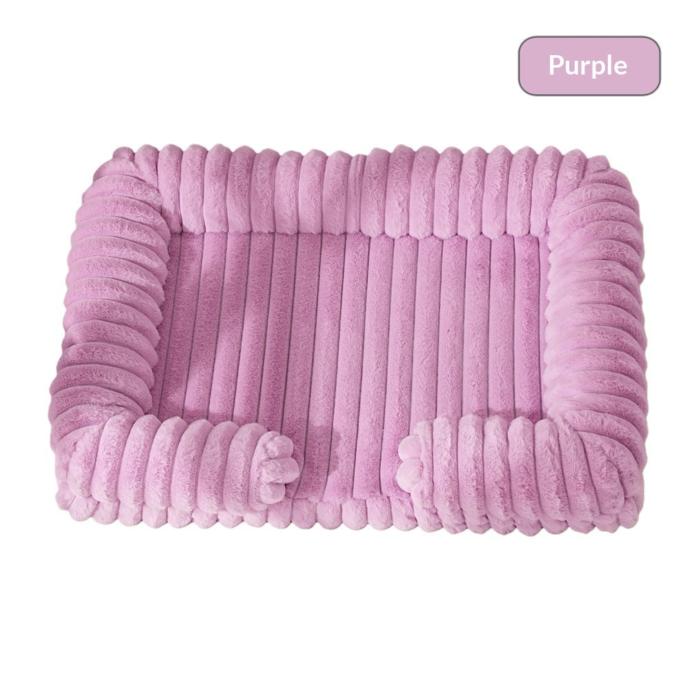 Warm Large Pet Bed and Mat for All Seasons