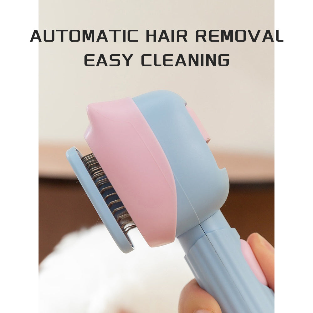 Pet Grooming Brush for Deshedding and Dematting Tool for All Fur Types