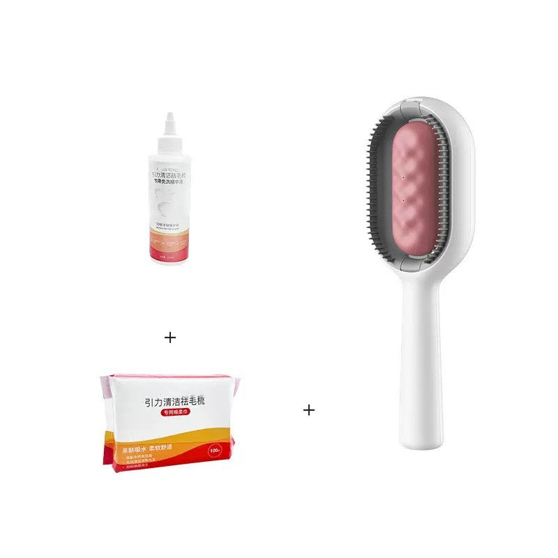 Pet Grooming Brush Dematting Comb for Floating and Sticky Hair Removal
