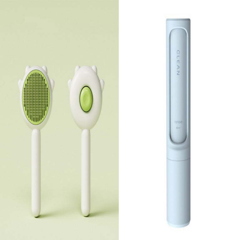 Pet Comb Massage Brush for Grooming, Hair Removal, and Cleaning
