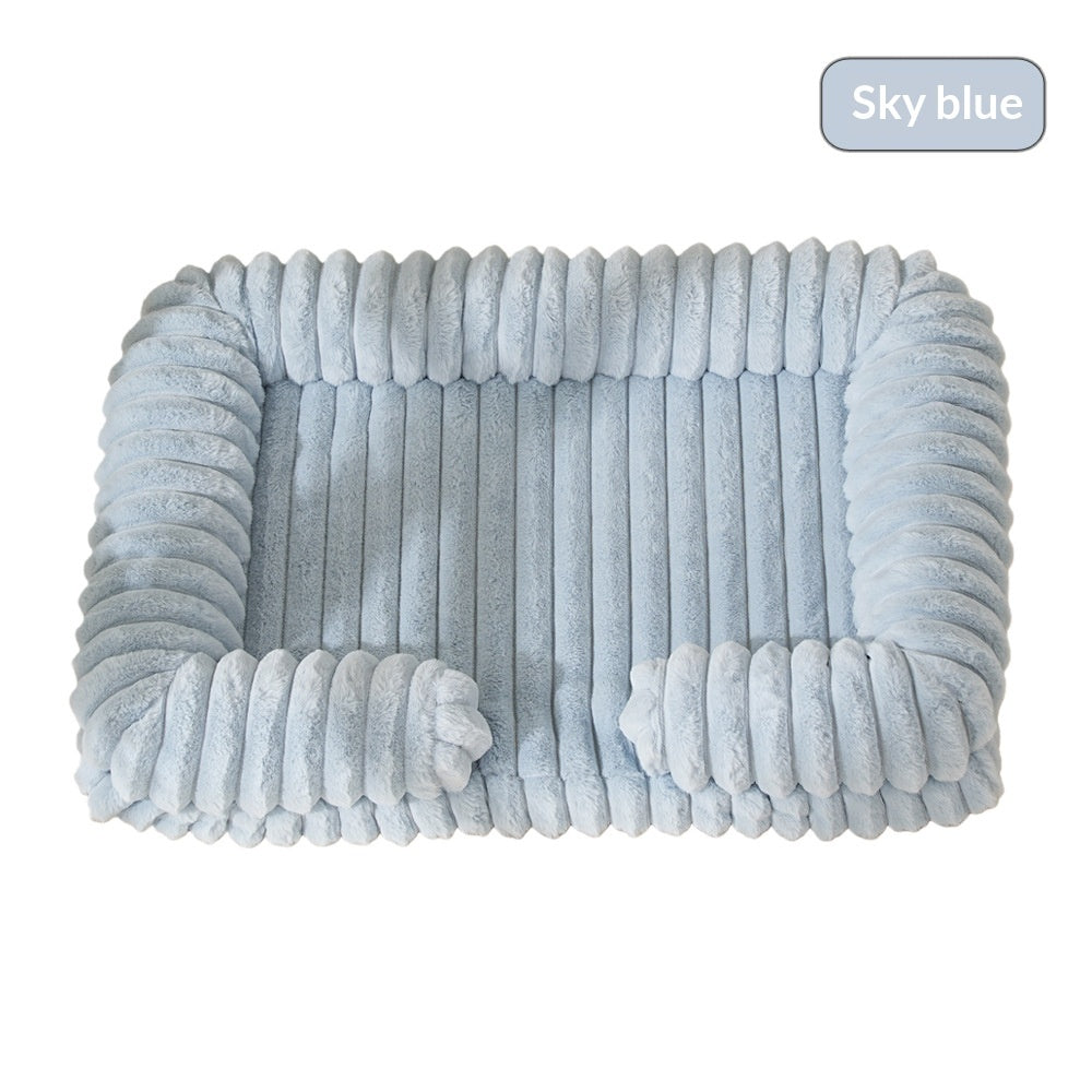 Warm Large Pet Bed and Mat for All Seasons