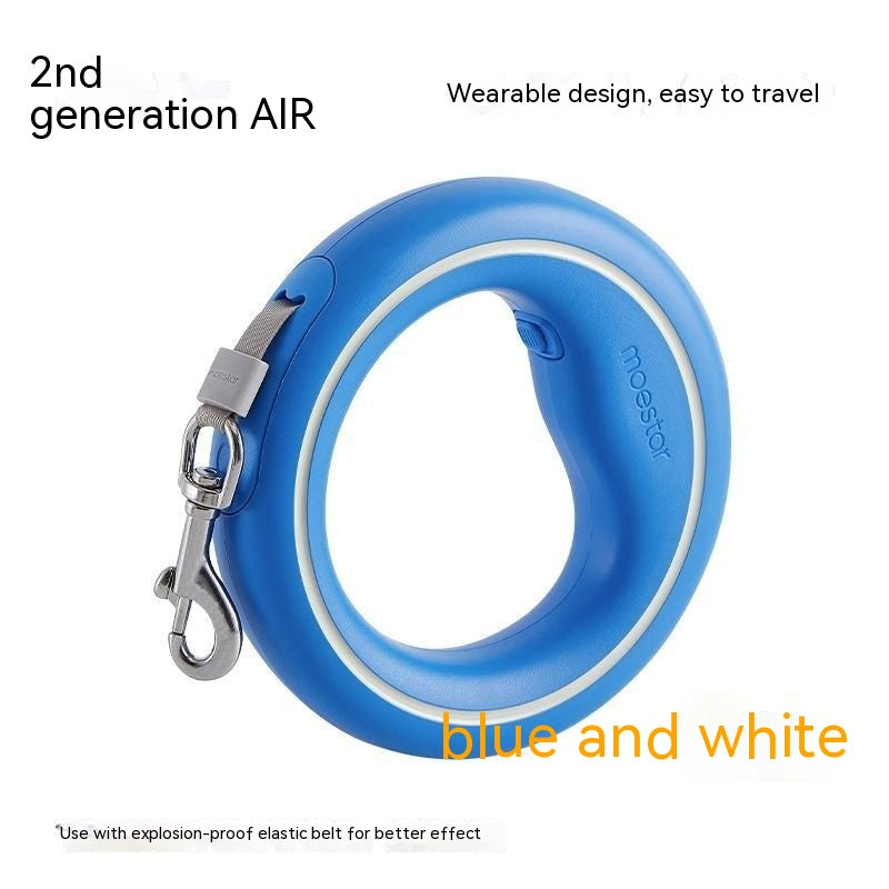 Cute Automatic Retractable Pet Leash with Hand Holding Rope